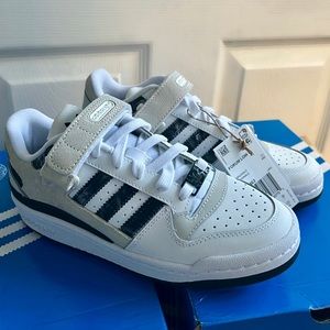 adidas gazelle silver green womens Big Kids adidas Forum Low Shoes White GY9249